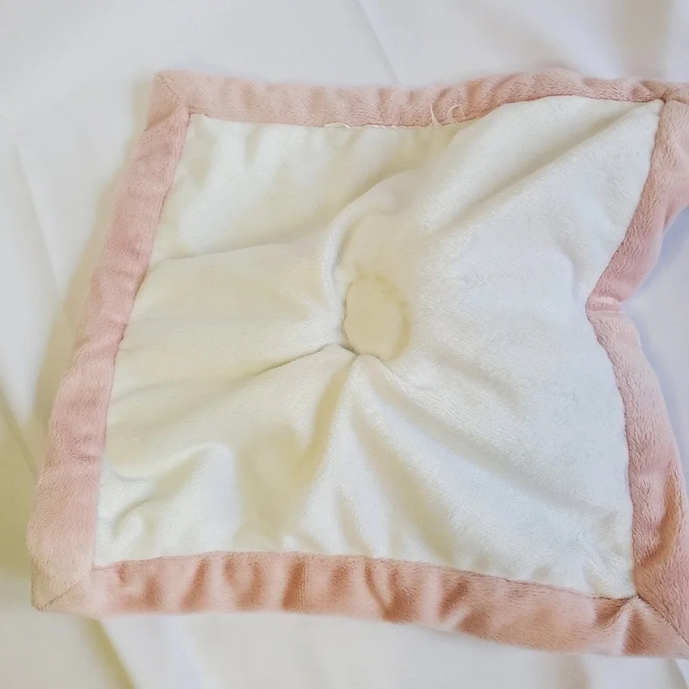 Lullaby Lane Floral Fawn Deer Security Blanket‎ Lovey Rattle Plush